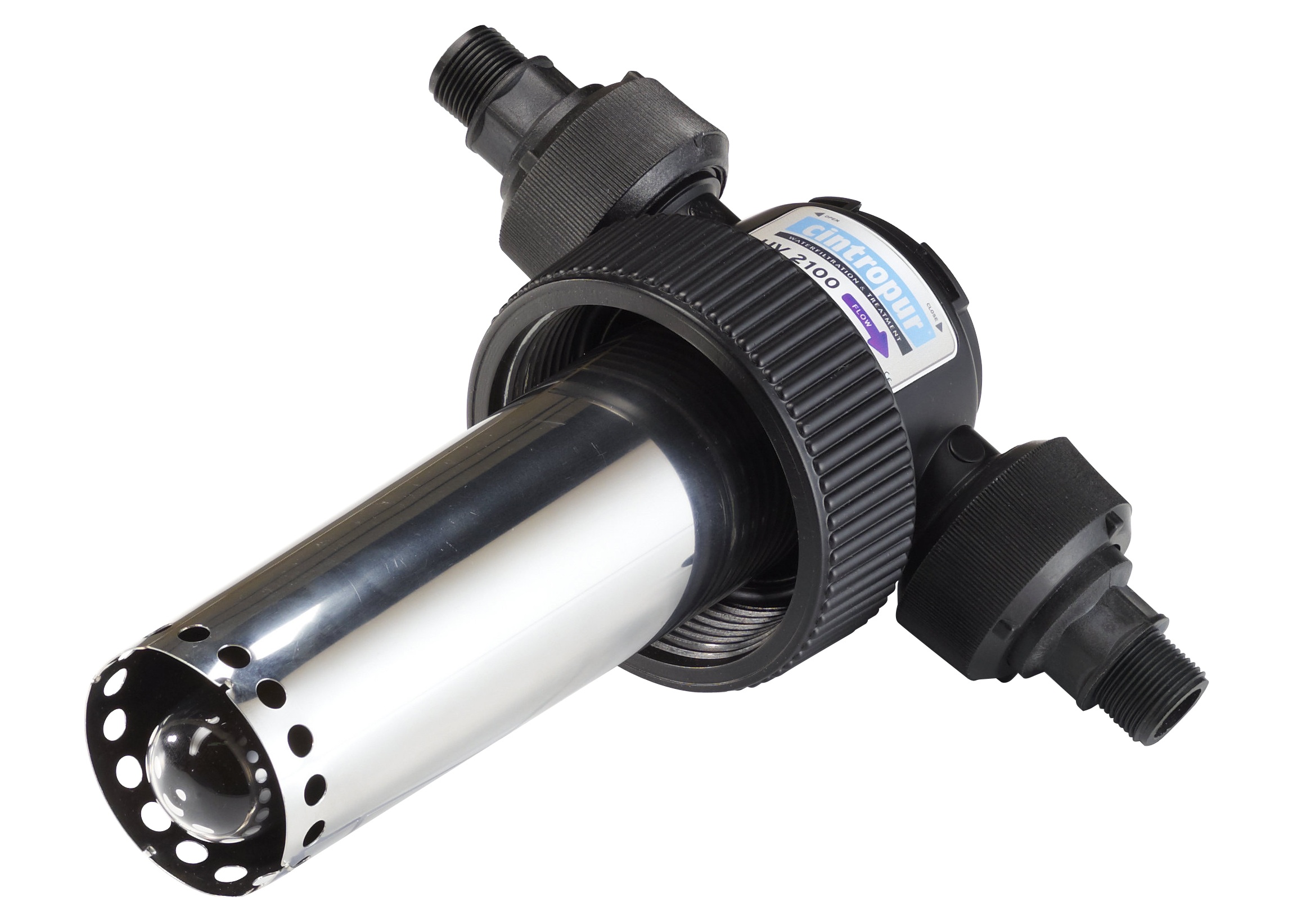 Nerezová UV komora 316L pro UV sterilizátor vody Cintropur UV4100