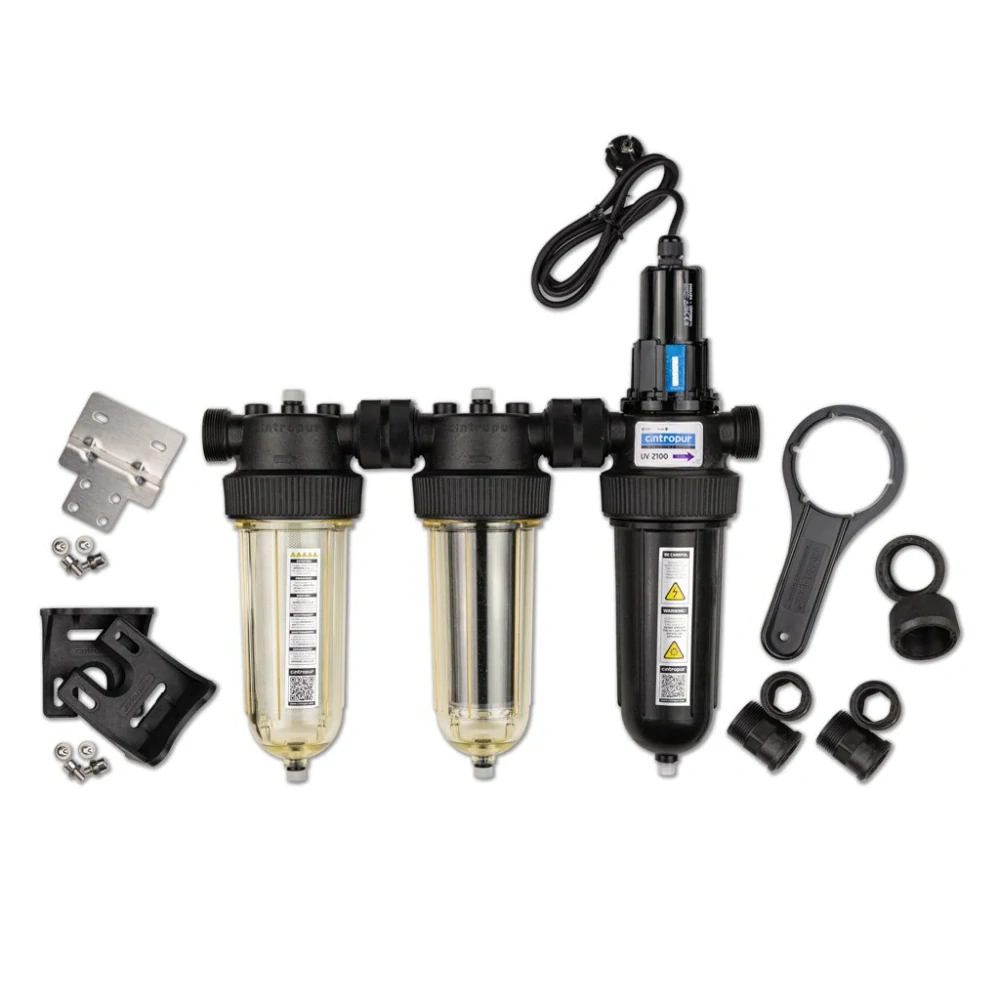 Cintropur TRIO UV 2100 25W, trojitý filtr s UV dezinfekcí vody