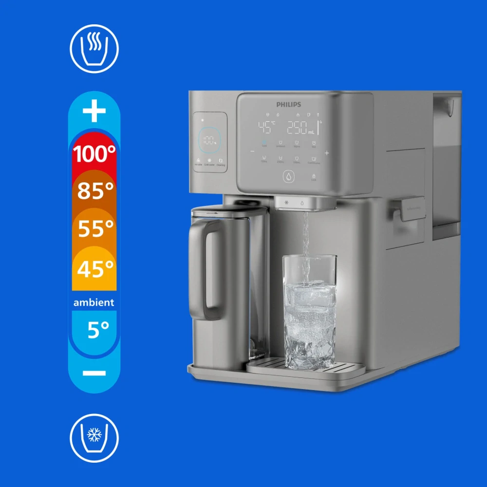 Výdejník vody s Aquaporin reverzní osmózou s remineralizací PHILIPS ADD6922DG