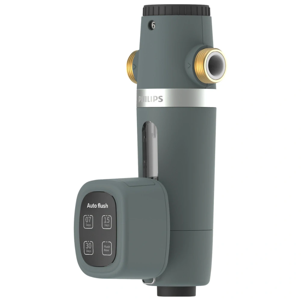 Philips filtr AWP1835 s automatickým proplachem a manometrem, filtrace 40 mikronů s průtokem 5000 l/h.