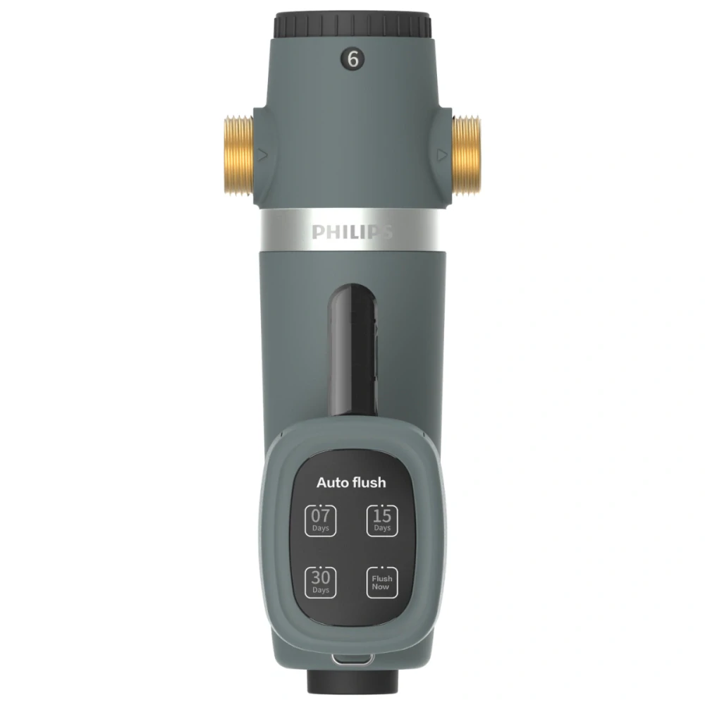 Philips filtr AWP1835 s automatickým proplachem a manometrem, filtrace 40 mikronů s průtokem 5000 l/h.