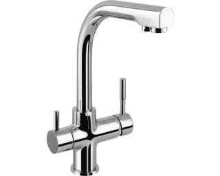 Trojcestná dřezová baterie SEINA chrom