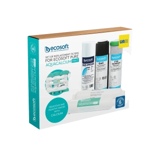 Střední set filtrů k membránové filtraci ECOSOFT Aquacalcium MINT
