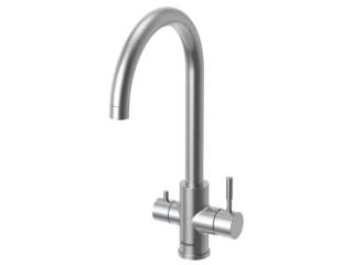 Trojcestná dřezová baterie PHILIPS ASH3511/10 broušený chrom