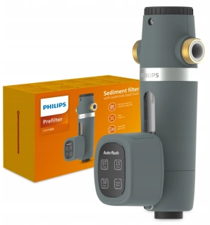 Philips filtr AWP1835 s automatickým proplachem a manometrem, filtrace 40 mikronů s průtokem 5000 l/h.